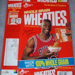 1990 Michael Jordan (Picture Box offer on side panel)