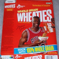 1990 Michael Jordan (pouring cereal)