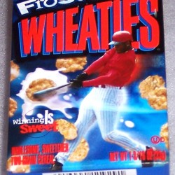 2000 Ken Griffey Jr. (Reds) (FW) (mini) WHEATIES Box