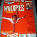 1986 Mary Lou Retton (balancing with back leg in air) (free poster offer on back)