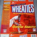 2002 Ozzie Smith Hall of Famer WHEATIES Box