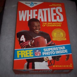 1987 Walter Payton (Banner on front for FREE Superstar Photo Inside)