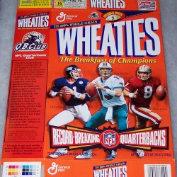 2000 Record Breaking Quarterbacks- Simms, Marino, Young
