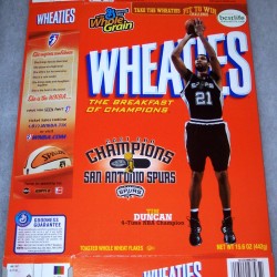 2007 San Antonio Spurs 2007 NBA Champions-Tim Duncan 4-Time NBA Champion