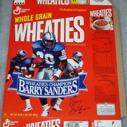 1999 Wheaties Champion Barry Sanders