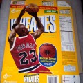 1997 Michael Jordan Basketball Offer (RARE YELLOW TEST BOX) WHEATIES Box