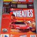 2001 Bill Elliott with die-cast car WHEATIES box