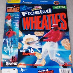 2000 Ken Griffey Jr. (Reds) (FW) (no logo) WHEATIES Box