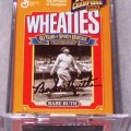 1999 Babe Ruth (gold signature mini) WHEATIES Box