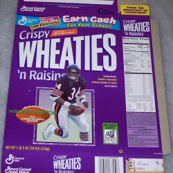 1998 Walter Payton NFL Career Rushing Record (CWR)