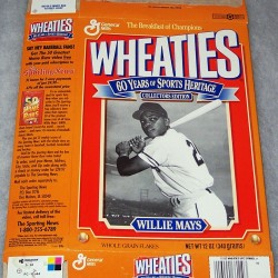 1992 Willie Mays 60 Years of Sports Heritage