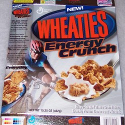 2001 New! Wheaties Energy Crunch