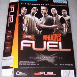 2009 Wheaties Fuel Collector’s Edition-Kemper, Garnett, Manning, Pujols, Clay