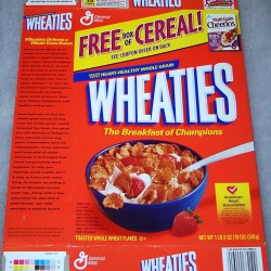 2002 Generic box Free box of cereal! (coupon on back)