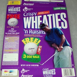 1998 Tiger Woods Free Golf Balls (CWR)