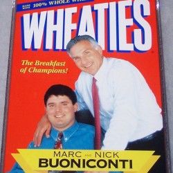 1997 Marc and Nick Buoniconti Dinner Box (RARE)