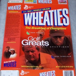 2003 Tiger Woods/Jack Nicklaus Golf Greats All-Time Golf Champions