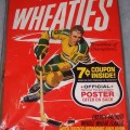 1972 Hockey Player (NHL Poster offer) WHEATIES Box