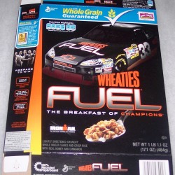 2010 Wheaties Fuel (Clint Bowyer 33 car on front)
