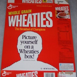 1993 Generic Box (Picture Yourself on a Wheaties box!)