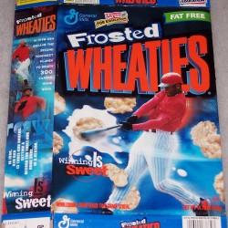 2001 Ken Griffey Jr. (Reds) (FW) (no logo) Wheaties box