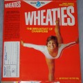 1984 Mary Lou Retton (balancing with back leg in air) (free poster offer on back)